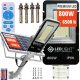 Led Light улична лампа 1200 W 12000 lm на соларно захранване