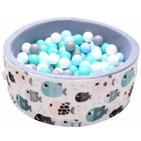    Сух басейн с топки 200 топки за деца с топки 80х30 WELOX