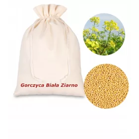    Бяла ГОРЧИЦА междинна култура медоносни семена 25 кг