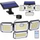  Улична лампа Solar Light 8 W 3200 lm на соларно захранване