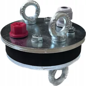    Глава за кладенец 125 за ШВЕДСКИ КОНЕКТОР, поцинкована стомана за кладенци