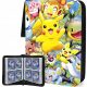  Албум с карти Pokemon, Pikachu Binder за 400 карти, 60 карти