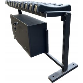   Сгъваема гробищна пейка с кутия Пейки-Ас 85 х 25 х 47 см