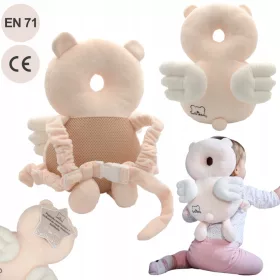    Колани за ходене SafeTeddy, нюанси на кафяво и бежово