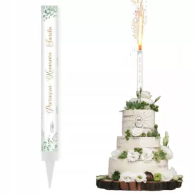    Фонтан за торта "Holy Communion Eucalyptus Beauty", 18см