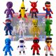  STAMBLE GUYS ФИГУРКИ 12 БР. КОМПЛЕКТ ФИГУРКИ ЗА ИГРА ЗА КОЛЕКЦИЯ ПЕРСОНАЖИ ПОСТАВКА