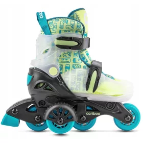    CARIBOO STEP 1 детски ролкови кънки за обучение на каране -XS