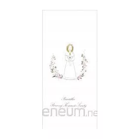    КАРТИЧКА ЗА ПРИЧАСТИЕ DL K17 - СВЕЩ МОМИЧЕ