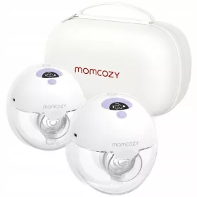    Momcozy M5 преносима двойна електрическа помпа за кърма 3 режима 9 нива рози