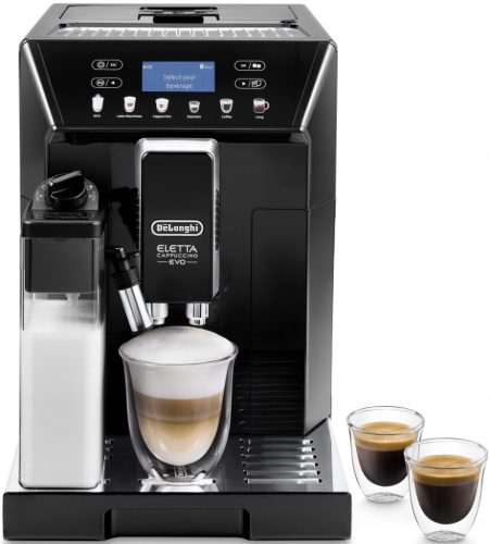  De'Longhi Eletta ECAM 46.860.B автоматична еспресо машина Черна 1450 W черна