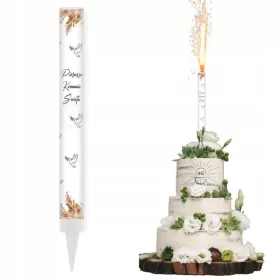    Фонтан за торта "Бохо Свето Причастие", 18см