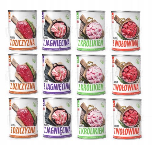  TUF TUF Мокра храна за КУЧЕТА МИКС ОТ ВКУСОТИ 24x800гр.