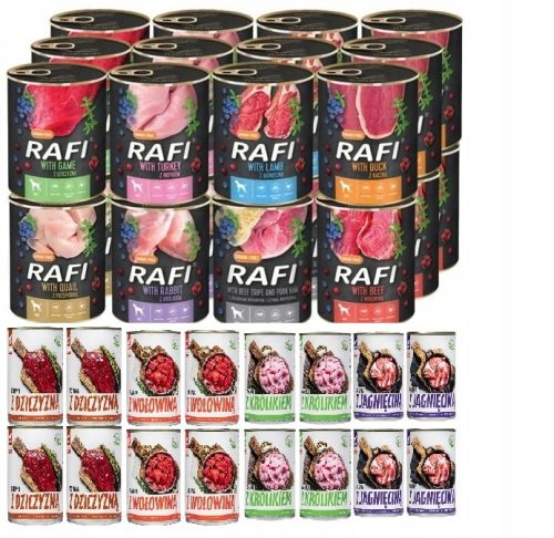  TUF TUF Мокра храна за КУЧЕТА MIX Smaków 12x800гр
