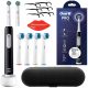  ORAL-B PRO 1 СЕРИЯ ЧЕРНА ЕЛЕКТРИЧЕСКА ЧЕТКА ЗА ЗЪБИ + АКСЕСОАРИ ЗА ГЛАВИ
