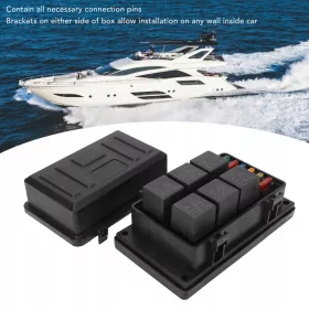   Водоустойчива релейна кутия 24 V 6 5 пина