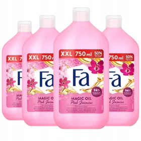    Fa Magic Oil душ и гел за вана Розов жасмин 4x750мл
