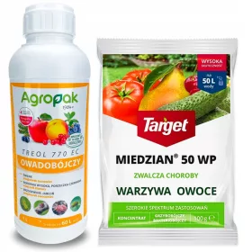   Треол 770 ЕК парафиново масло, акар, инсектицид, инсектицид 1л + МИЕДЗИАН 50 WP фунгицид 100 гр. ТАРГЕТ