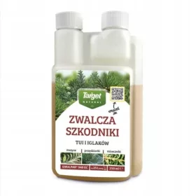    Target Emulpar 940EC върху туя 250, вредител по иглолистни дървета