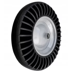    Колело за количка плътна гума 4.00-8 дупки 12мм