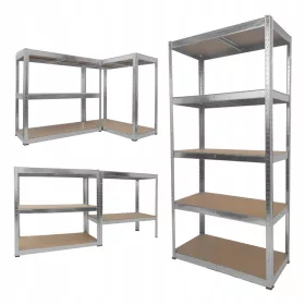    Метален складов рафт Gockowiak 180 x 90 x 40 см макс. 175 кг на рафт