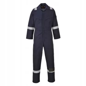   Огнеупорен и противоплъзгащ костюм.PORTWEST - NAVY; Л