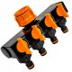 Bradas ECO-PWB3033 BLACK LINE 4-пътен разпределител с вентили