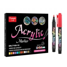    Маркери Маркери АКРИЛНИ маркери 12 бр (C025)