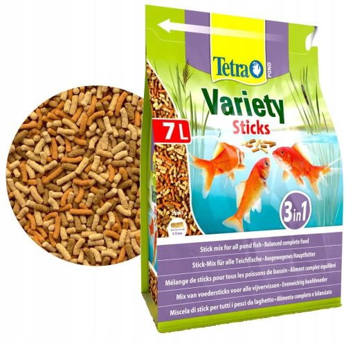  Tetra Pond Variety Sticks 3в1 храна за рибки