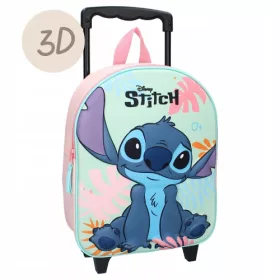    Детски пътнически 3D батох на колела Lilo & Stitch