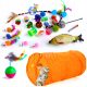  Котешка играчка с котешка трева Catit Toy Set 28 елемента For Cat + Cat Toy Cat Scratcher