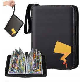    Класьор за албуми за 400 Pokemon карти с дръжка