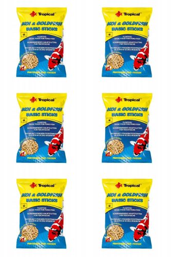  Tropical Koi & Goldfish Basic Sticks храна за рибки 90 гр