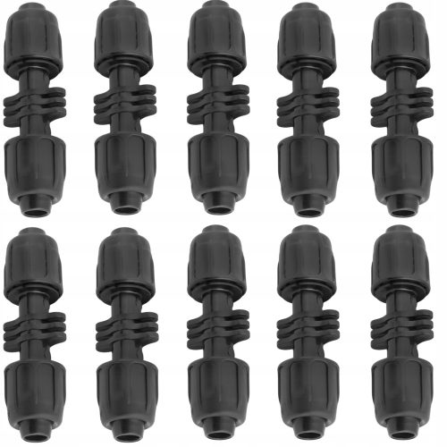  10× QJ КОНЕКТОР, ЗАВИНТ КЪМ МАРКУЧ, МОНТАЖНА ТРЪБА, КАПКОВЪВОД, 16 mm