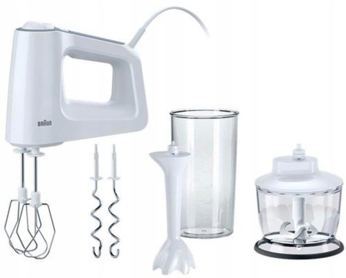  Braun MultiMix 3 HM 3135 500 W ръчен миксер бял