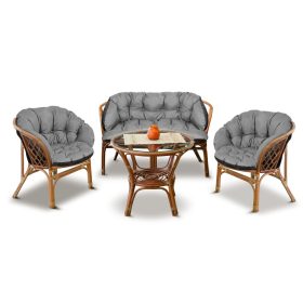    Градински възглавници за комплект ратанови мебели Градински възглавници за комплект ратанови мебели