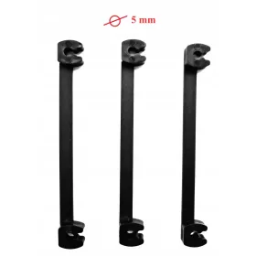  Щипка за растения черна 500 бр.