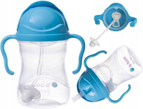  B.Box BB00501 бутилка със сламка, 240 мл, боровинка