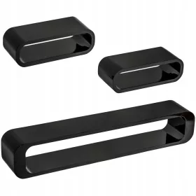  МДФ етажерка TecTake 95 х 16 см черна