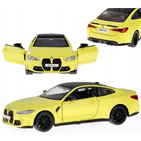    СПОРТЕН АВТОМОБИЛ АВТОМОБИЛ BMW M4 СВЕТЛИНЕН ЗВУК МЕТАЛЕН МОДЕЛ 1:32