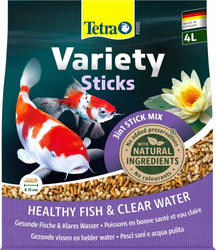 Tetra Pond Variety Sticks 3в1 храна за рибки 4л