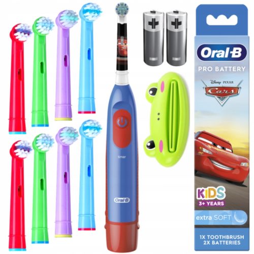  Oral-B Kids 3+ Комплект електрическа четка за зъби за автомобили