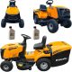  Бензинов градински трактор Riwall RLT 92 T 240 л