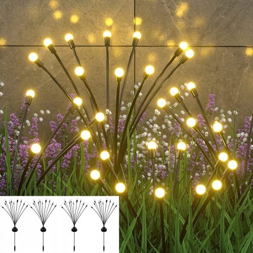  4x слънчеви светулки градински лампи 10LED