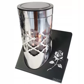 Метална соларна свещ Paris C