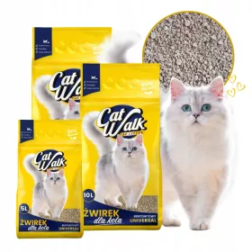    Котешка тоалетна бентонит 25L, бучки CatWalk UNIVERSAL 25L