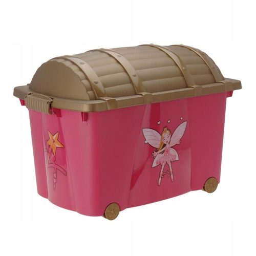  Кош за играчки Stor 60 x 42 см златен