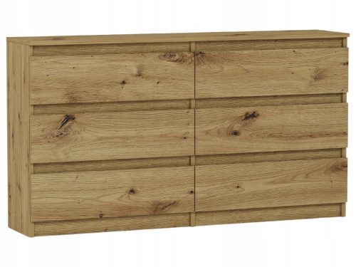  Mobene Модерен скрин 140 x 30 x 77 см матиран занаятчийски дъб