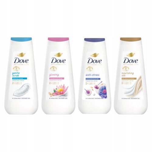  Dove подхранващ копринен душ гел 225 мл