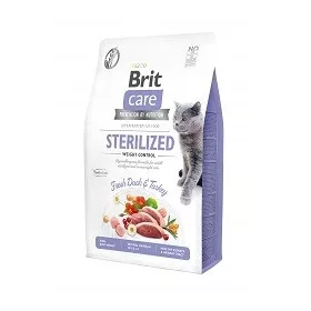    Brit duck суха котешка храна за котки с наднормено тегло 7 кг