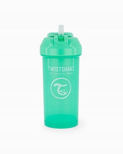  Twistshake 360m Green Bottle чаша със сламка